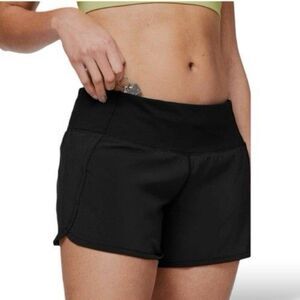 Lululemon Run Times Short (4-way Stretch 4") Black Size 10